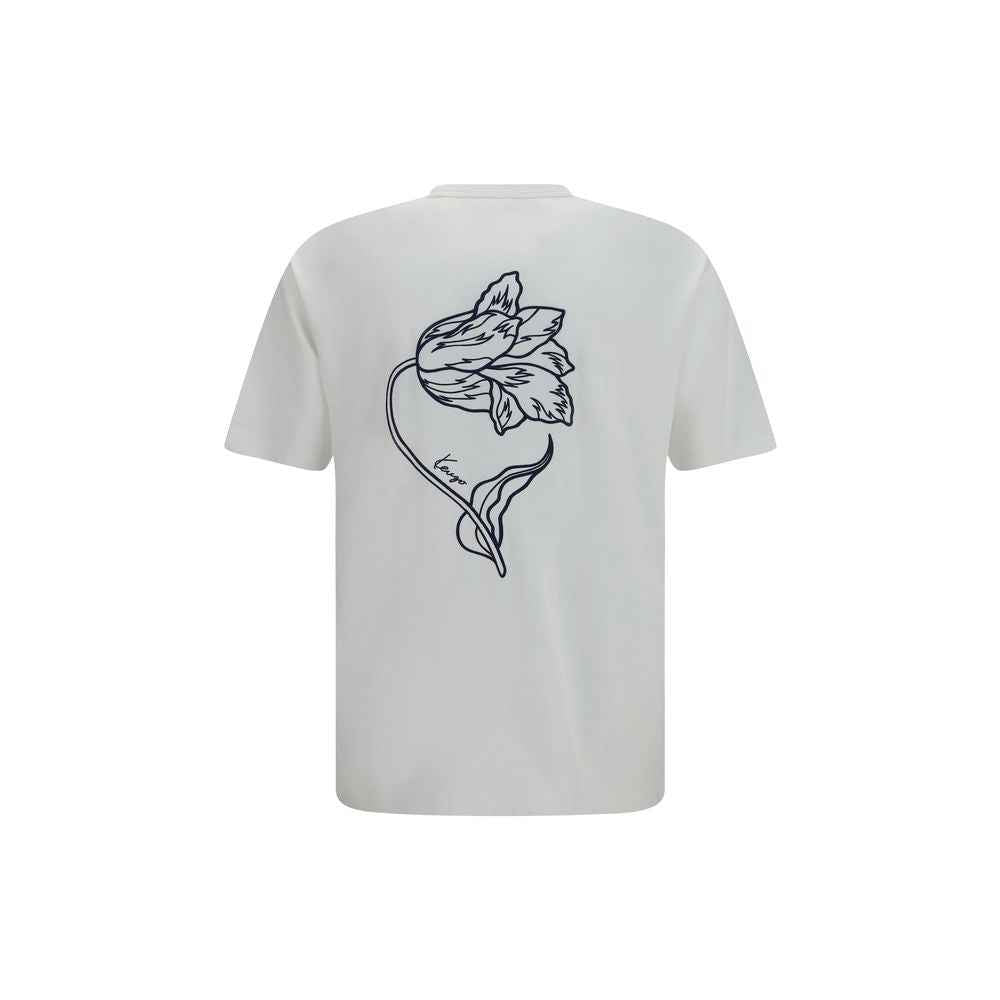Kenzo White Cotton T-Shirt