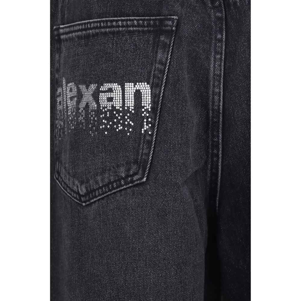 Alexander Wang Black Cotton Jeans Denim