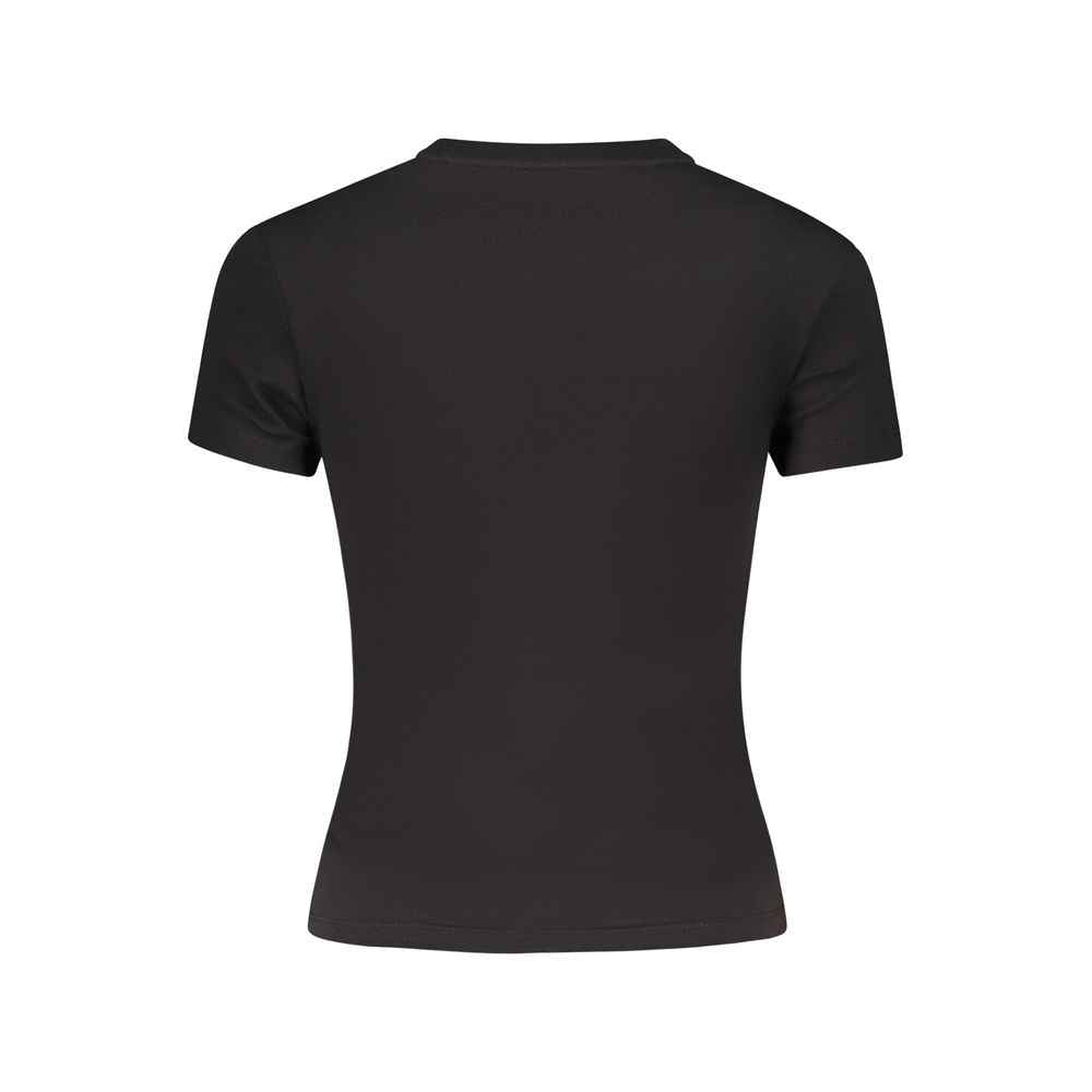 Tommy Hilfiger Black Cotton Women's T-Shirt