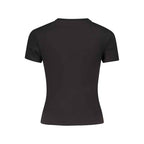 Tommy Hilfiger Black Cotton Women's T-Shirt