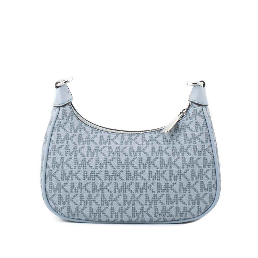 Michael Kors Blue Canvas Shoulder Bag