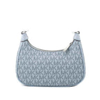 Michael Kors Blue Canvas Shoulder Bag