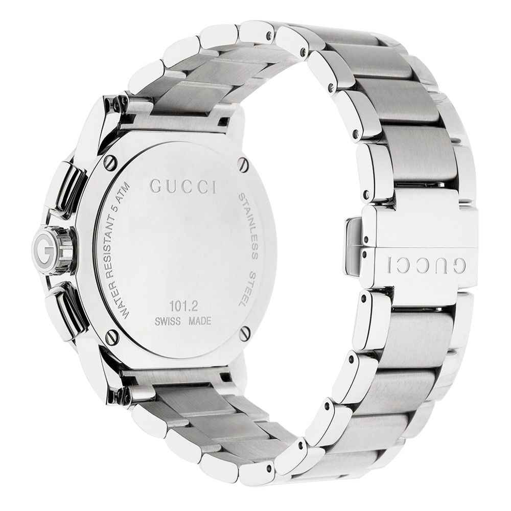 Gucci Gray Stainless Steel Dress Watch