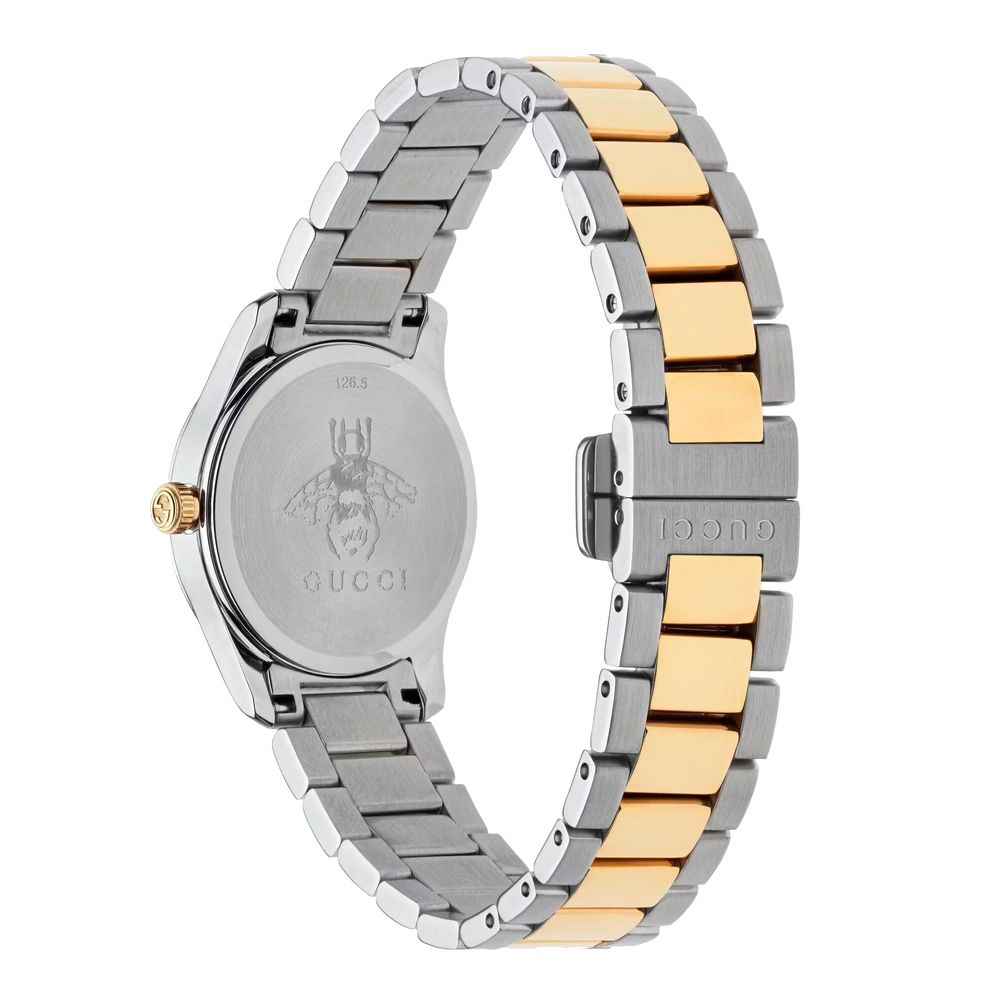 Gucci Gold Stainless Steel Dress Watch