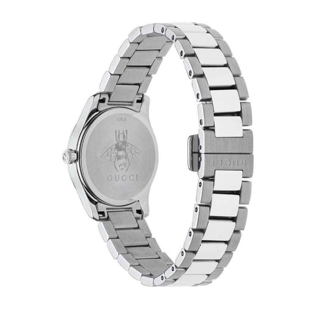 Gucci Gray Stainless Steel Dress Watch