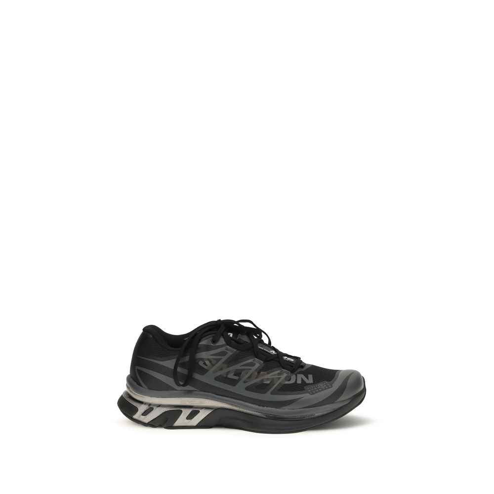 MM6 Black Polyamide Athletic Sneakers
