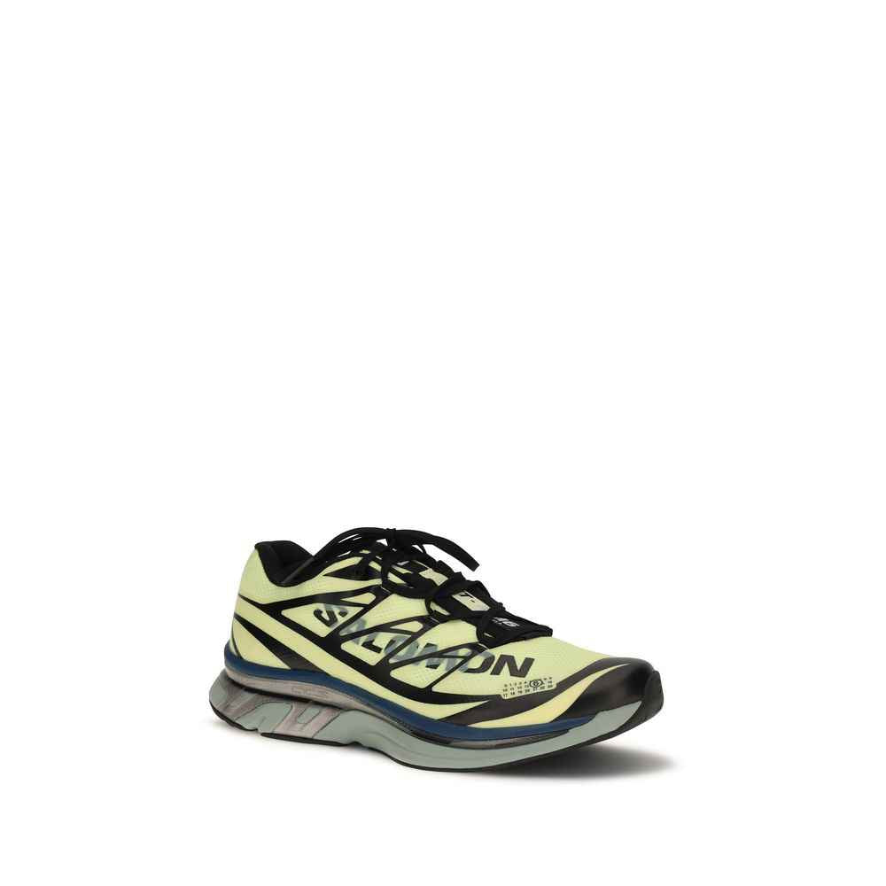 MM6 Black Polyamide Athletic Sneakers