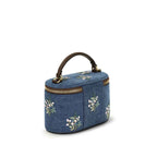 Valentino Garavani Blue Cotton Handbag