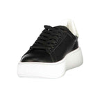U.S. POLO ASSN. Black Polyurethane Women's Sneaker