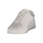 Tommy Hilfiger White Polyurethane Men's Sneaker