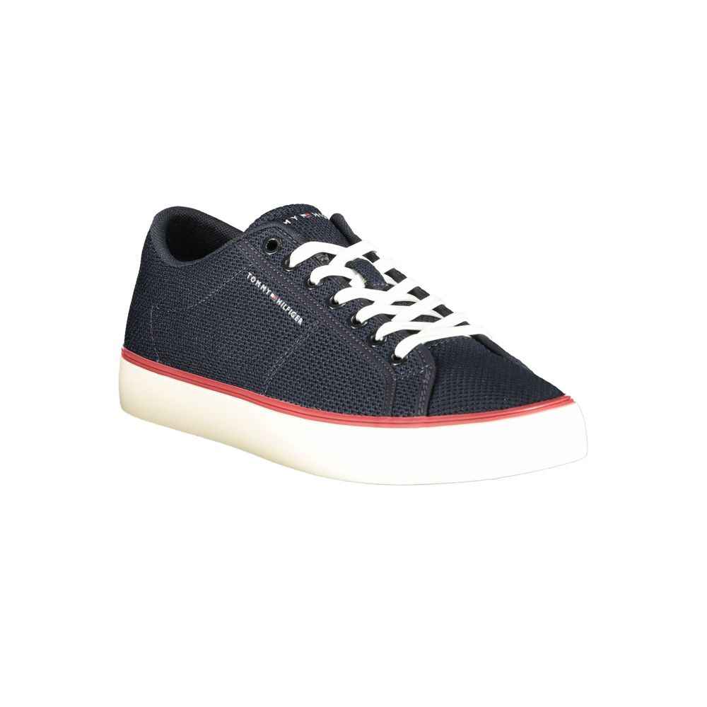 Tommy Hilfiger Blue Polyester Men's Sneaker