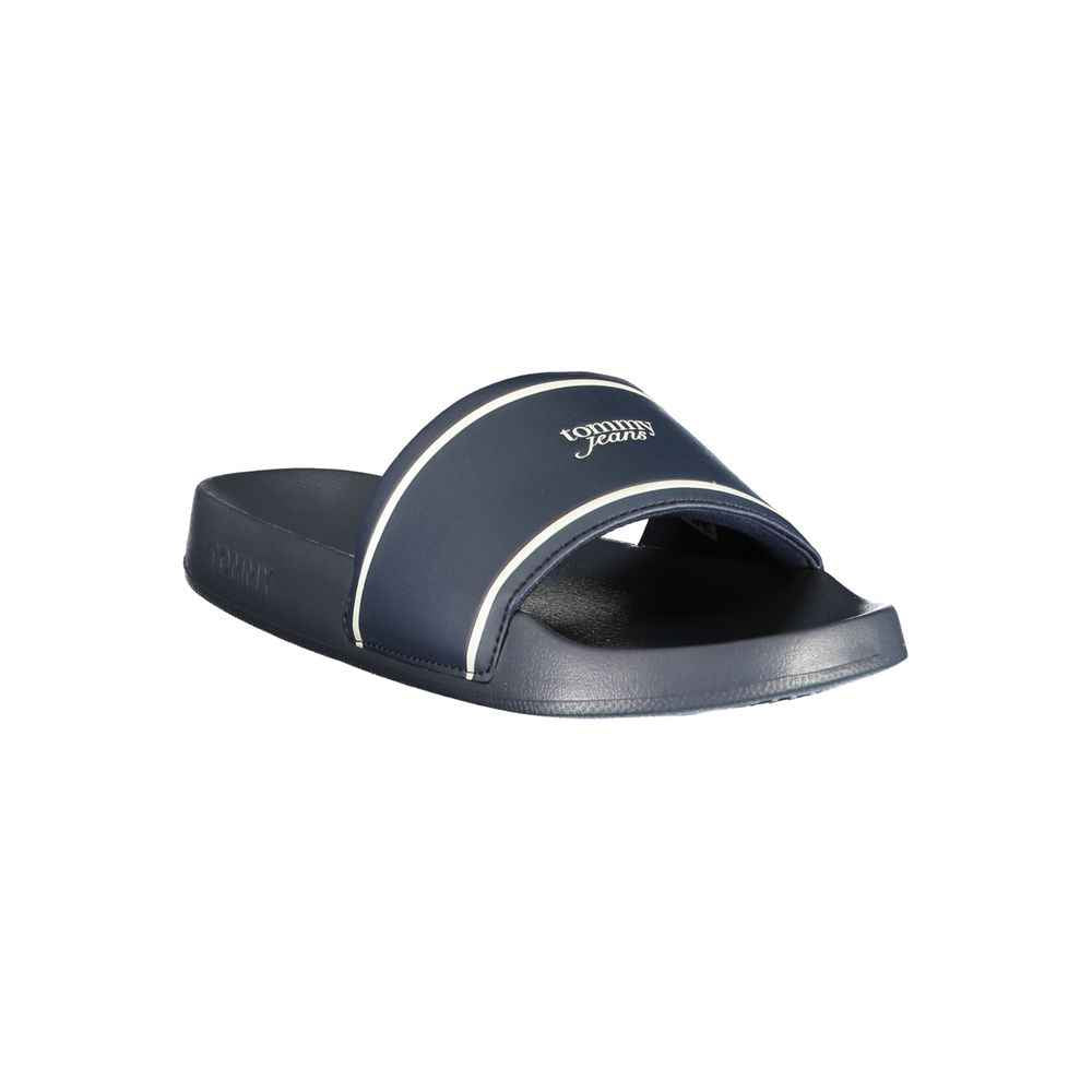 Tommy Hilfiger Blue Polyurethane Women's Slipper