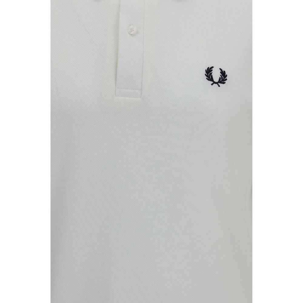 Fred Perry White Cotton T-Shirt