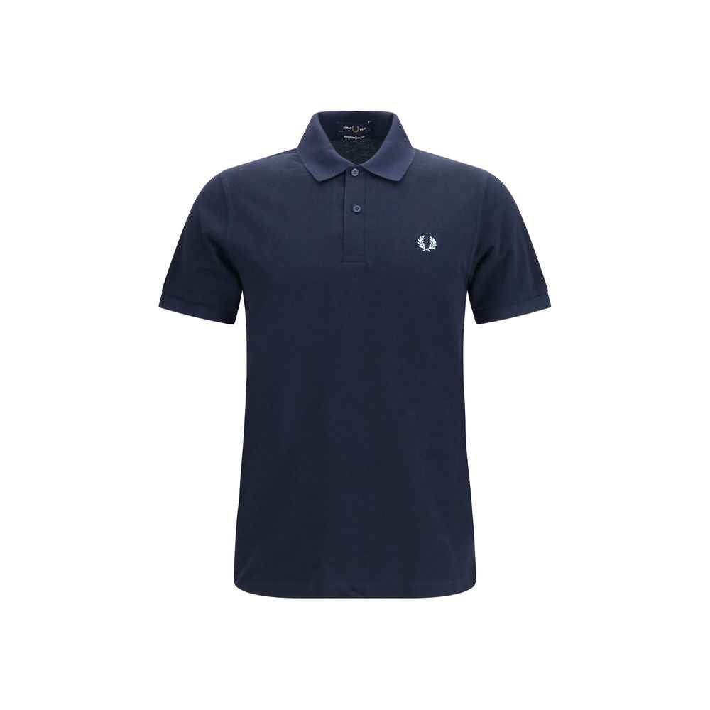Fred Perry Blue Cotton T-Shirt