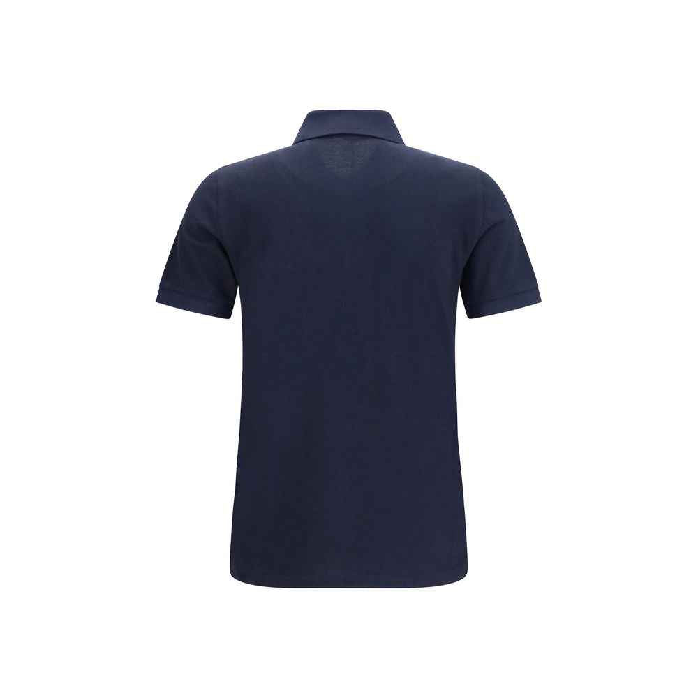 Fred Perry Blue Cotton T-Shirt