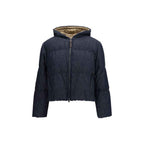 Brunello Cucinelli Blue Cotton Shell Jacket