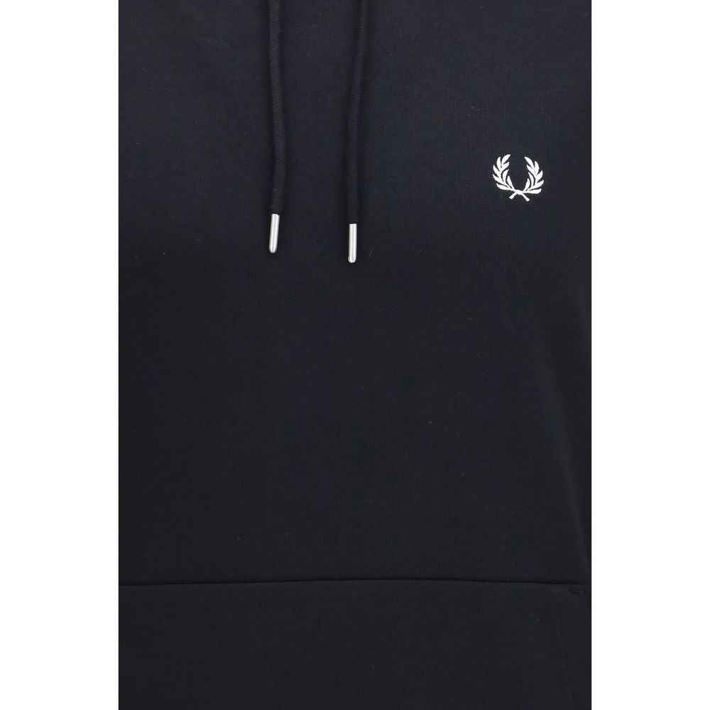 Fred Perry Black Cotton Sweatshirt