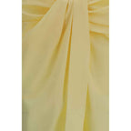 Jacquemus Bicolor Polyester Midi Skirt