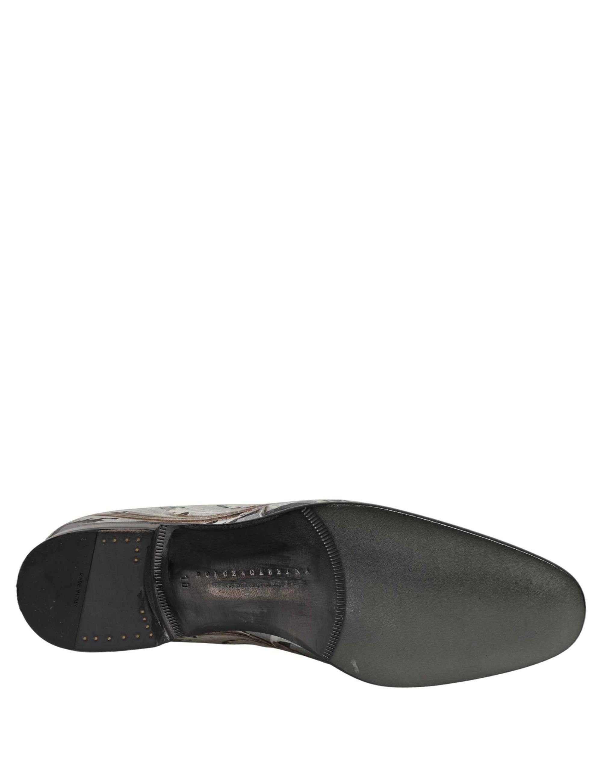 Dolce & Gabbana Multicolor Roman Slip On Dress Loafers Shoes