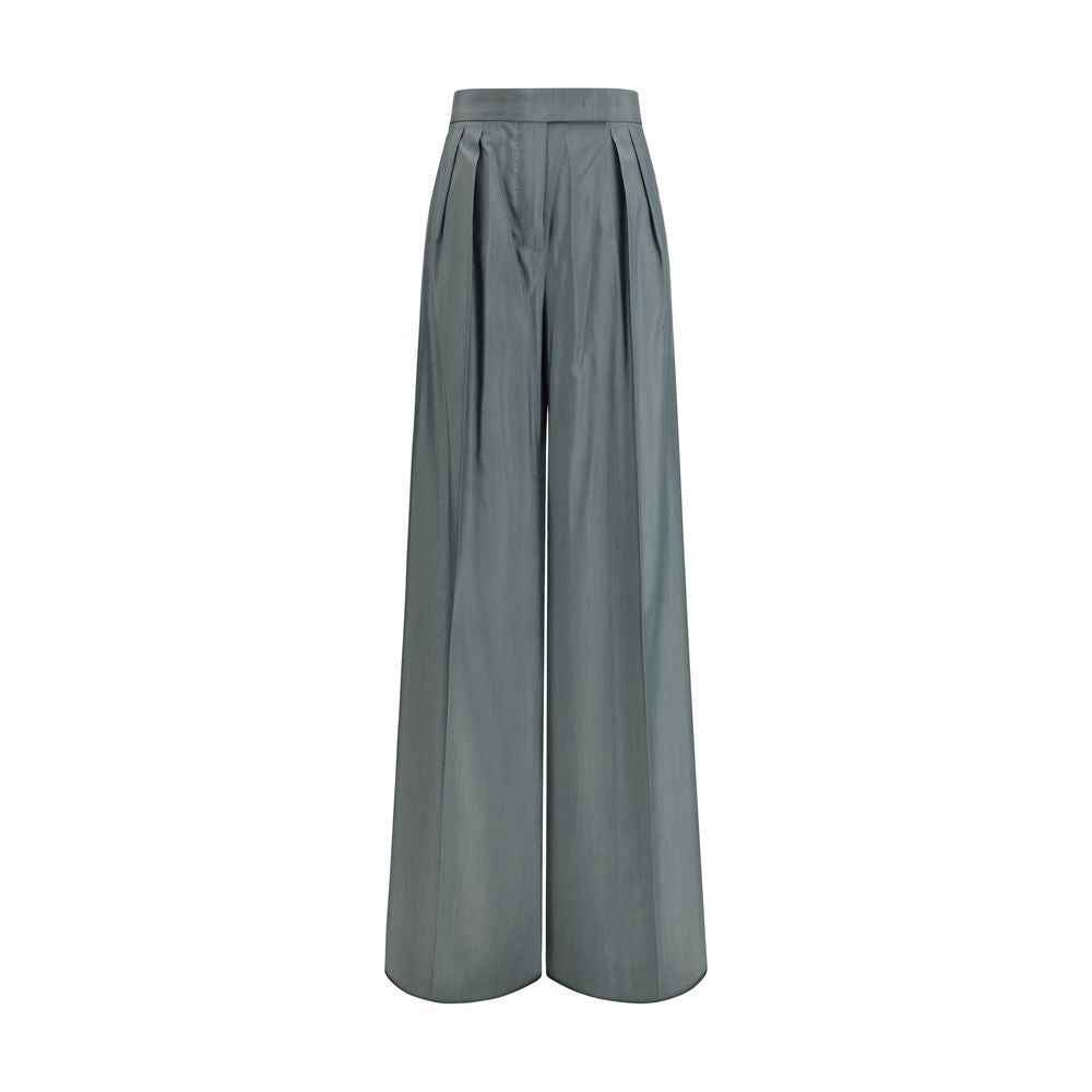 Max Mara Bicolor Wool Oves Aries Casual Pants