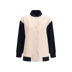 Max Mara Blue Wool Oves Aries Bomber