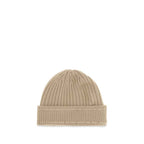 Burberry Beige Wool Oves Aries Beanie