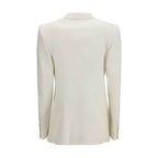 Givenchy White Wool Oves Aries Jacket