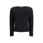 Chloé Black Wool Oves Aries Jacket
