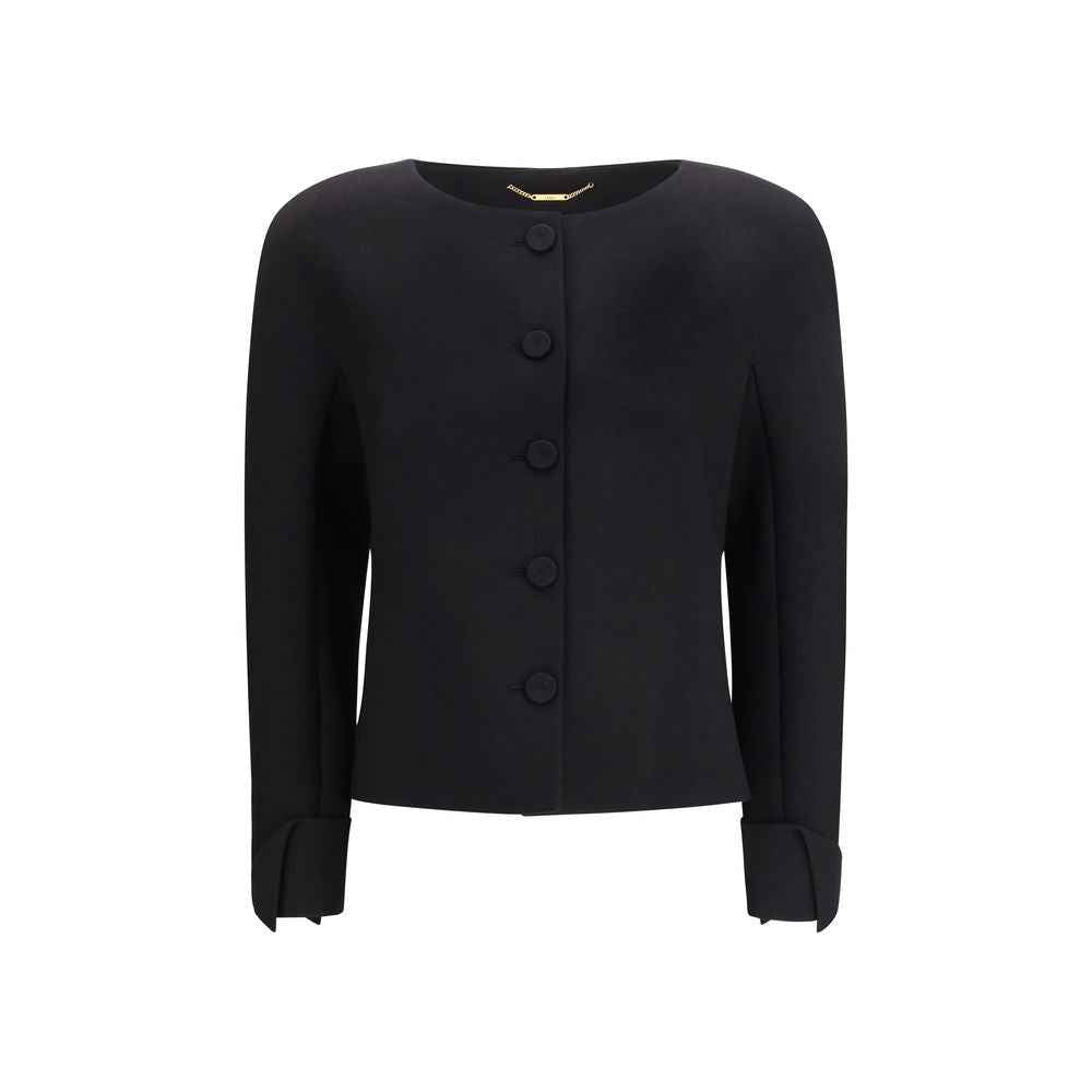 Chloé Black Wool Oves Aries Jacket