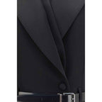 Dolce & Gabbana Black Wool Oves Aries Jacket