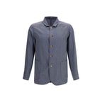 Finamore Gray Wool Oves Aries Jacket