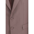 Dolce & Gabbana Brown Wool Oves Aries Jacket