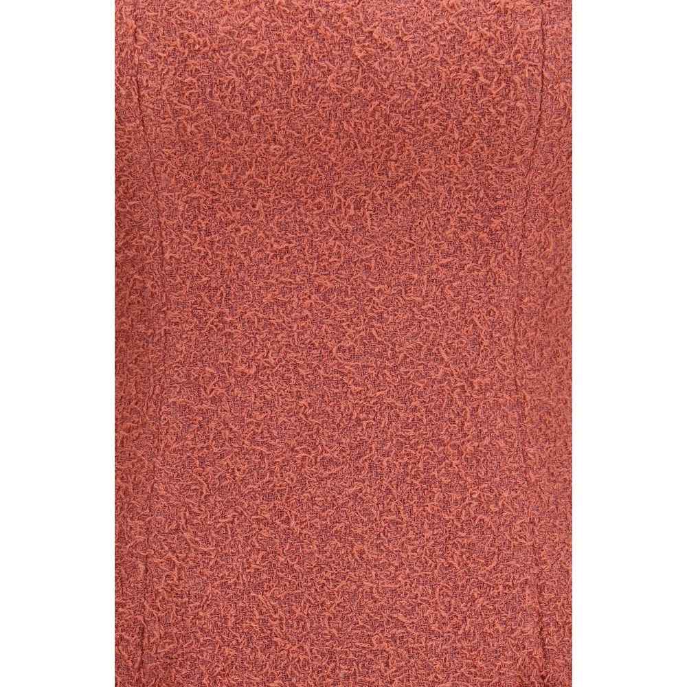 Balmain Multicolor Wool Oves Aries Casual Dress