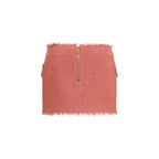 Balmain Multicolor Wool Oves Aries Mini Skirt