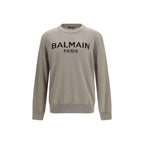 Balmain Bicolor Wool Oves Aries Sweatshirt