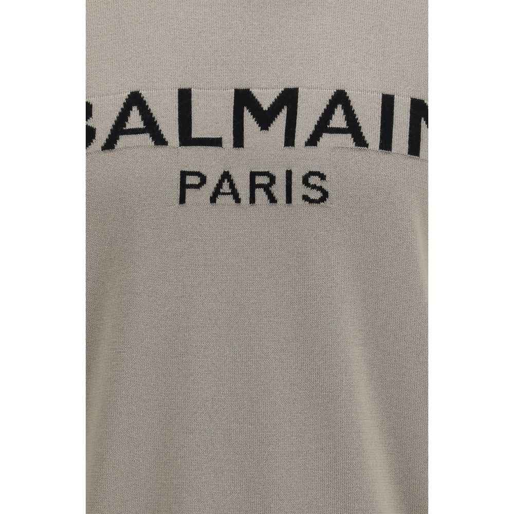 Balmain Bicolor Wool Oves Aries Sweatshirt