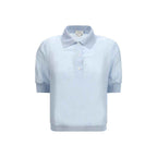 Jacob Cohen Blue Wool Oves Aries Shortsleeve Shirt
