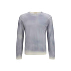 Aragona Cashmere Gray Wool Oves Aries Sweatshirt
