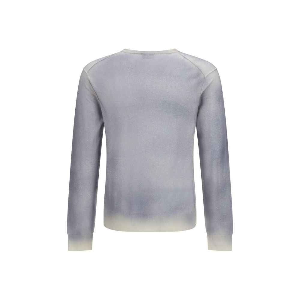 Aragona Cashmere Gray Wool Oves Aries Sweatshirt