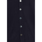 Aragona Cashmere Blue Wool Oves Aries Sleeveles Sweater