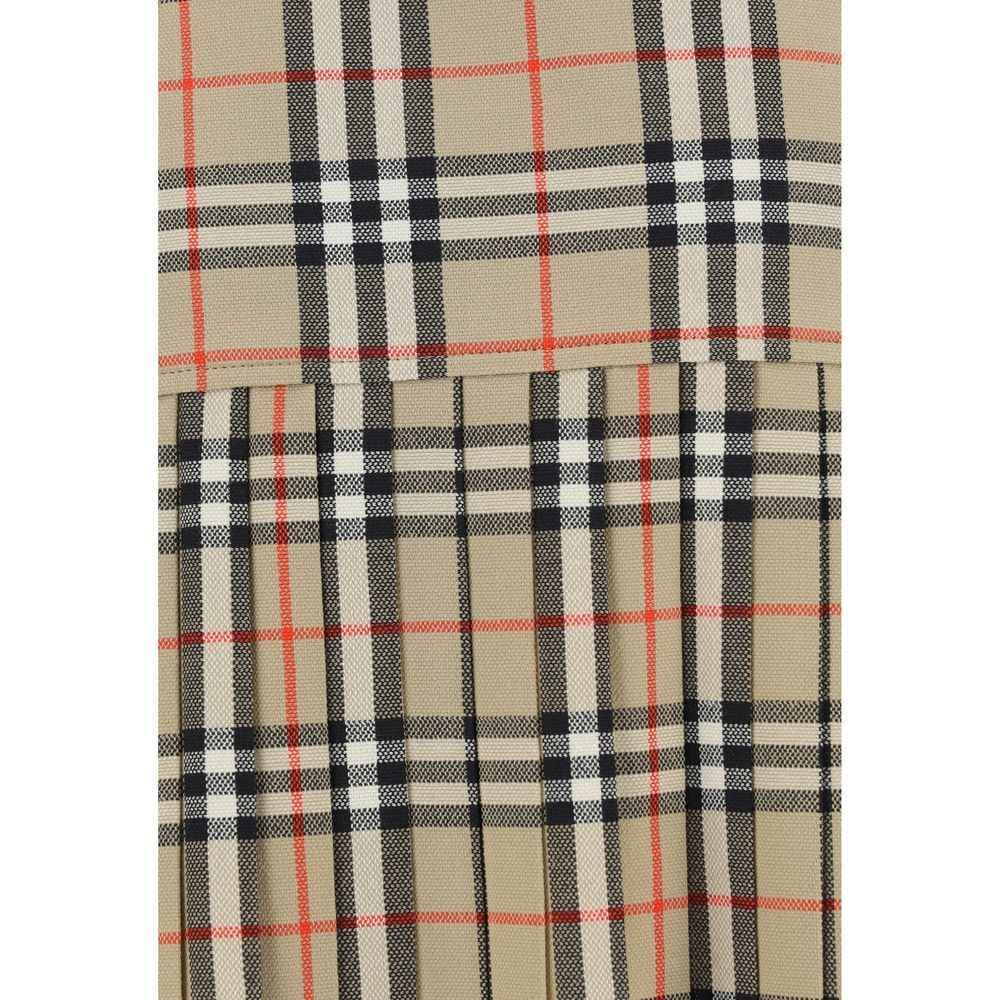 Burberry Beige Wool Oves Aries Mini Skirt