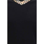 Burberry Black Wool Oves Aries Sweatshirt