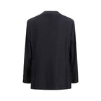 Brunello Cucinelli Black Wool Oves Aries Jacket