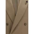 Lardini Beige Wool Oves Aries Blazer