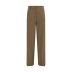 Lardini Brown Wool Oves Aries Casual Pants