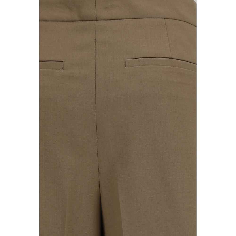 Lardini Brown Wool Oves Aries Casual Pants