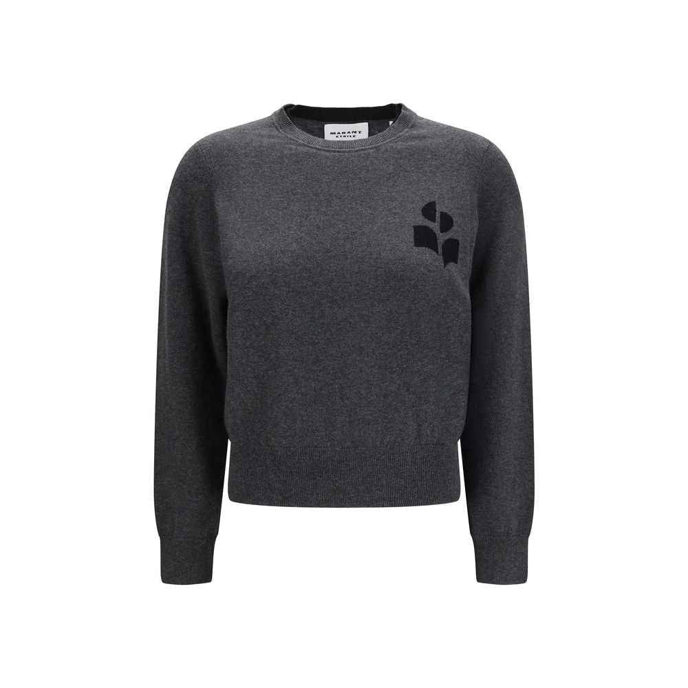 Marant Etoile Gray Wool Oves Aries Sweatshirt