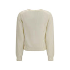 Maison Kitsuné Beige Wool Oves Aries Sweatshirt