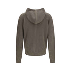 Rick Owens Gray Wool Oves Aries Hoodie