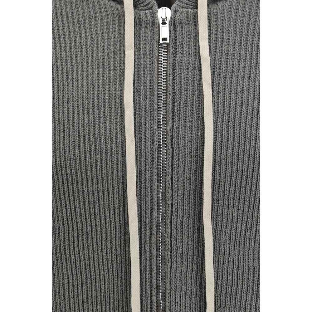 Rick Owens Bicolor Wool Oves Aries Hoodie